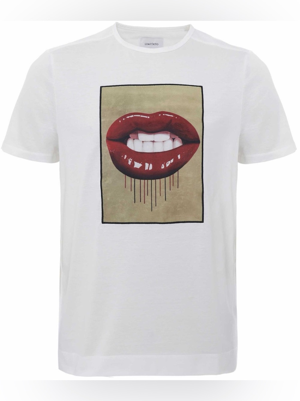 LIMITATO Kiss Me T-shirt white XS